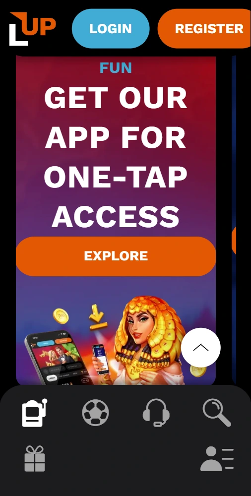 LevelUp Casino App